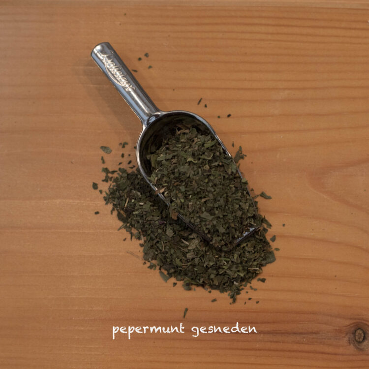 Pepermuntblad gesneden - Mentha × piperita