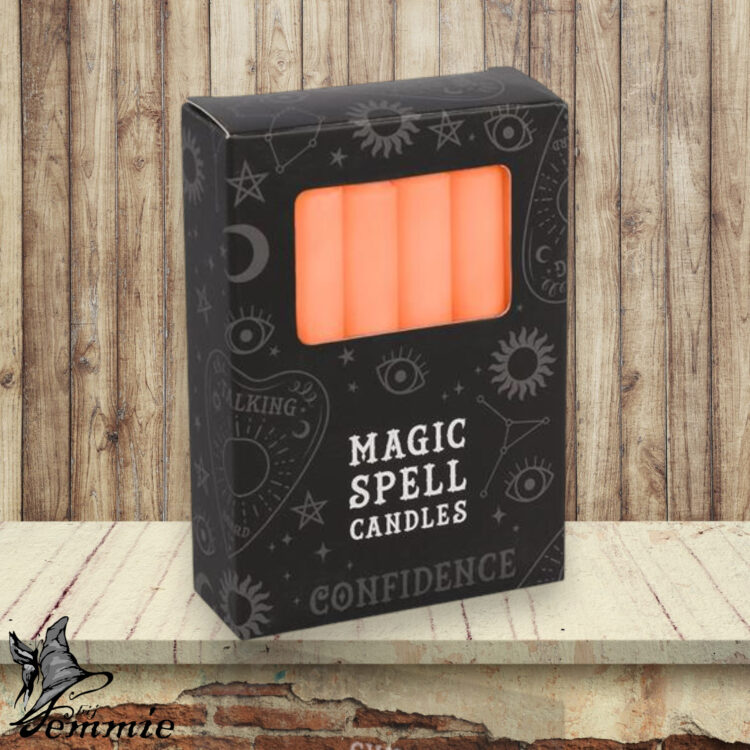 Magic Spell Candles – Confidence – Oranje