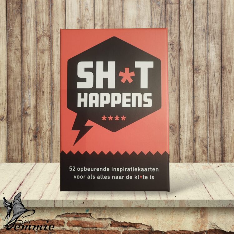 Shit happens - 52 opbeurende inspiratiekaarten