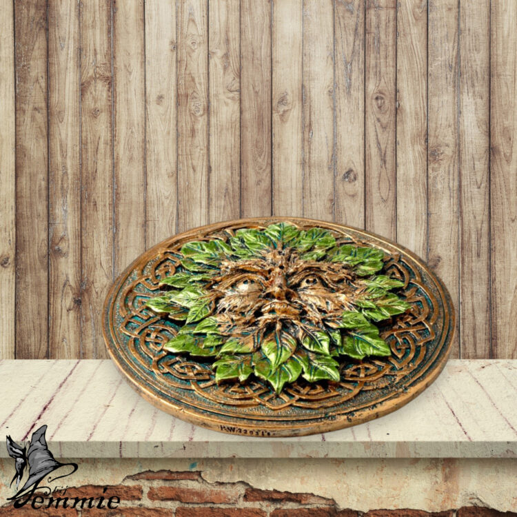 Green Man Ronde Wierookhouder